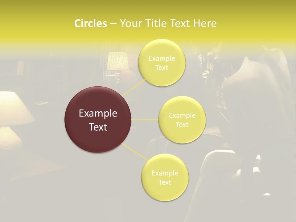 Sit Style Rays PowerPoint Template