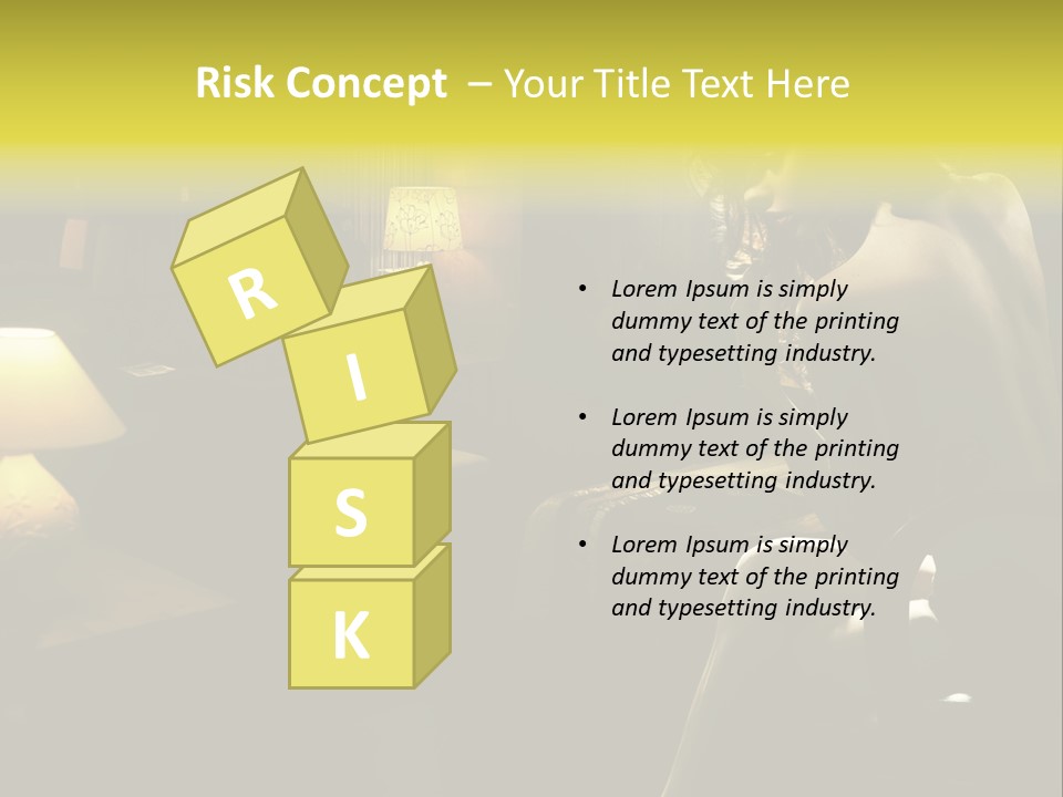 Sit Style Rays PowerPoint Template