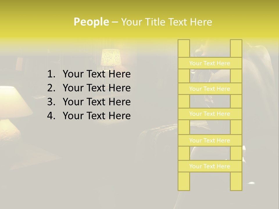 Sit Style Rays PowerPoint Template