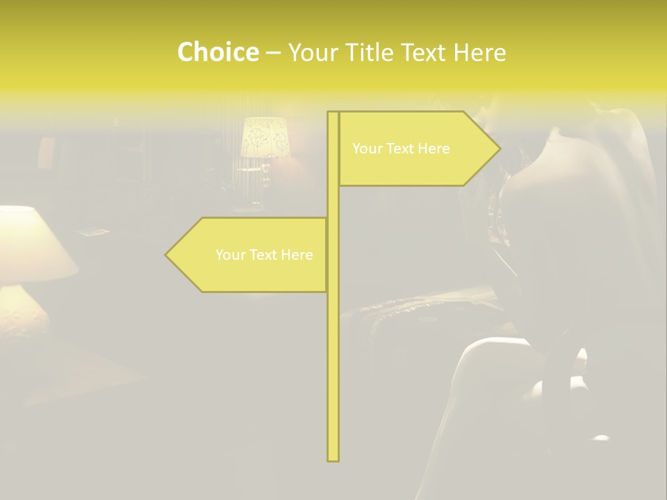 Sit Style Rays PowerPoint Template