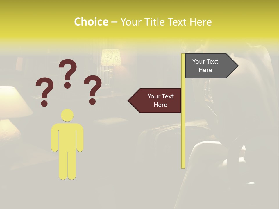 Sit Style Rays PowerPoint Template