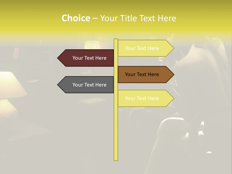 Sit Style Rays PowerPoint Template