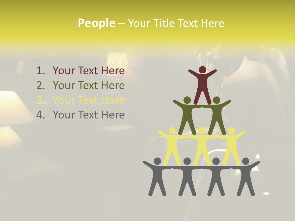 Sit Style Rays PowerPoint Template