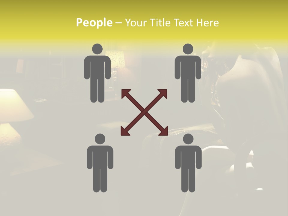 Sit Style Rays PowerPoint Template