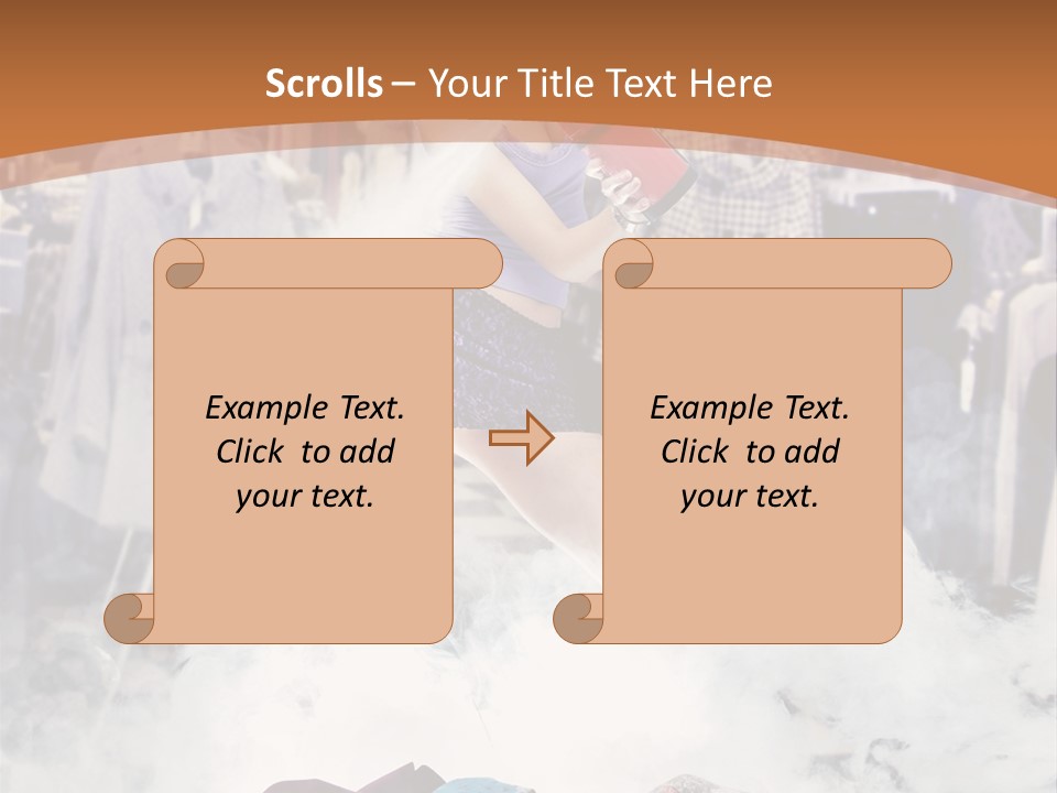 Face Beauty Surprise PowerPoint Template