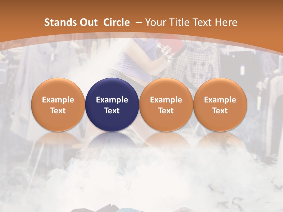 Face Beauty Surprise PowerPoint Template