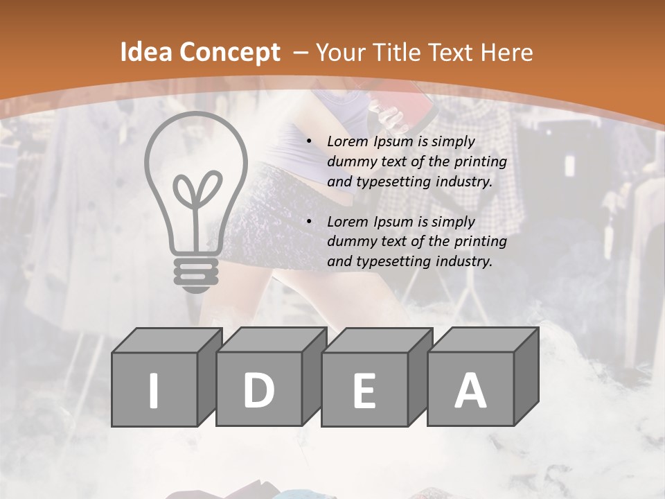 Face Beauty Surprise PowerPoint Template