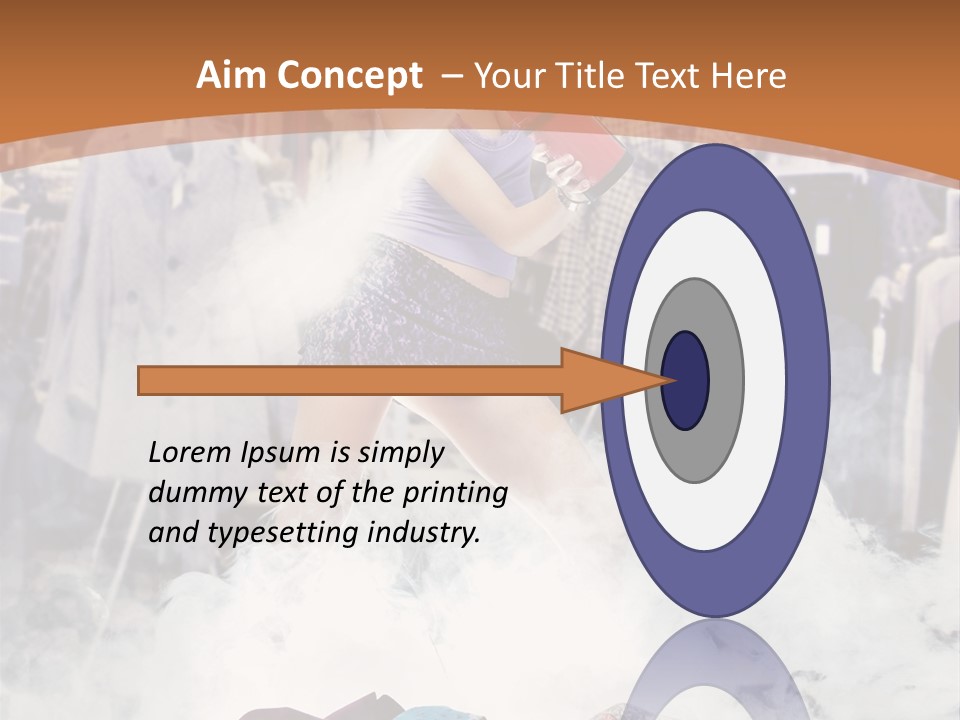 Face Beauty Surprise PowerPoint Template