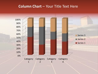 Course Arena Track PowerPoint Template