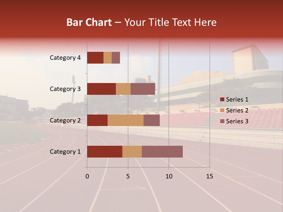 Course Arena Track PowerPoint Template
