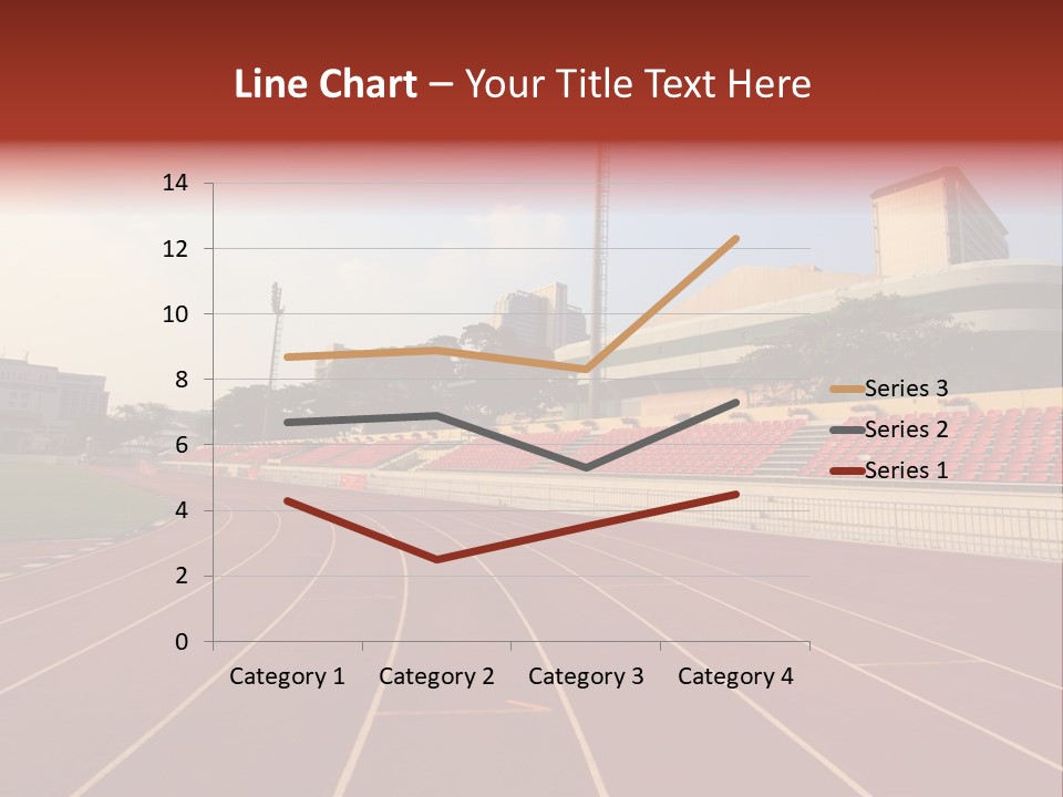 Course Arena Track PowerPoint Template