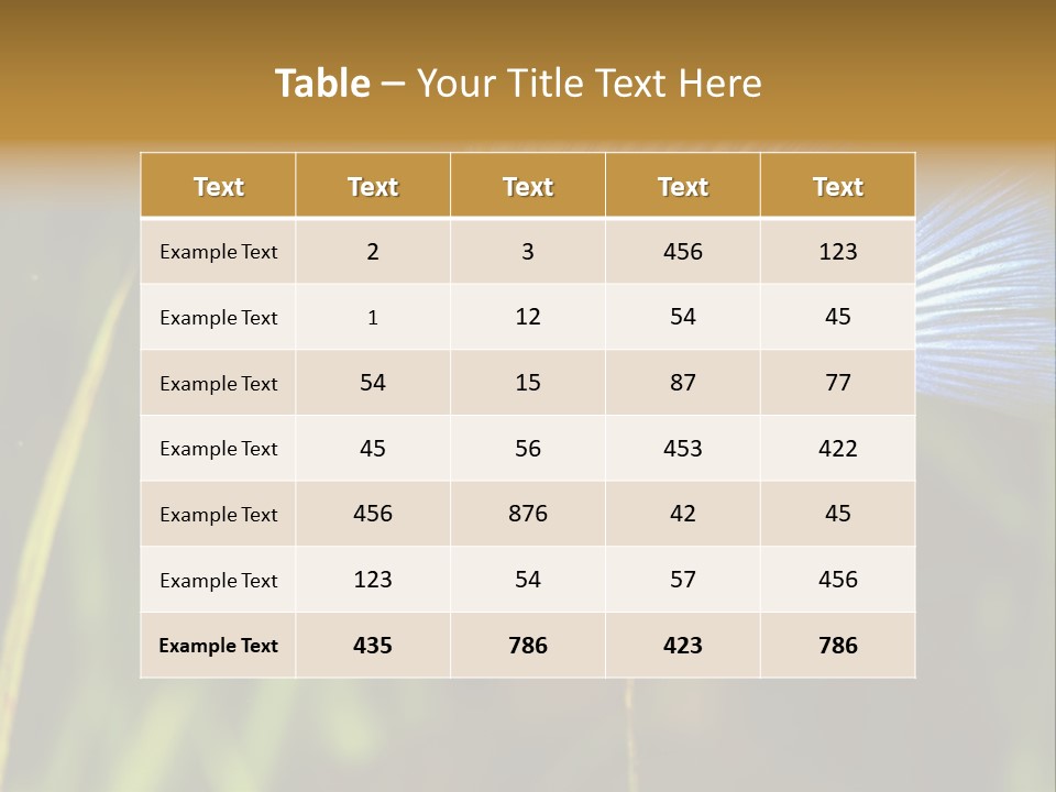 Mikrogeophagus German Fish PowerPoint Template