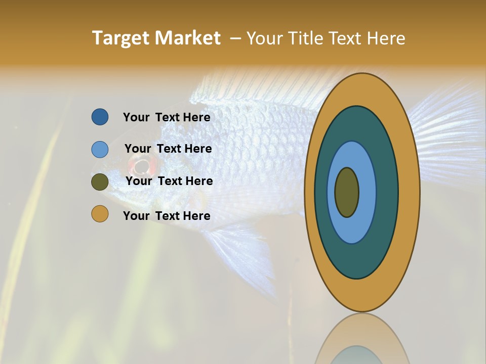 Mikrogeophagus German Fish PowerPoint Template