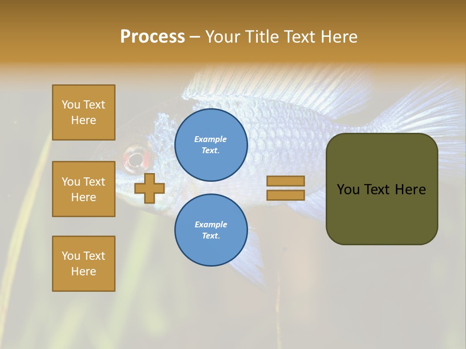 Mikrogeophagus German Fish PowerPoint Template