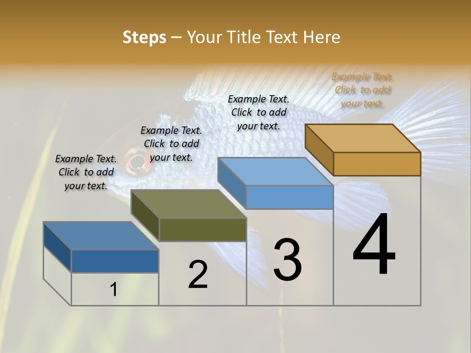 Mikrogeophagus German Fish PowerPoint Template