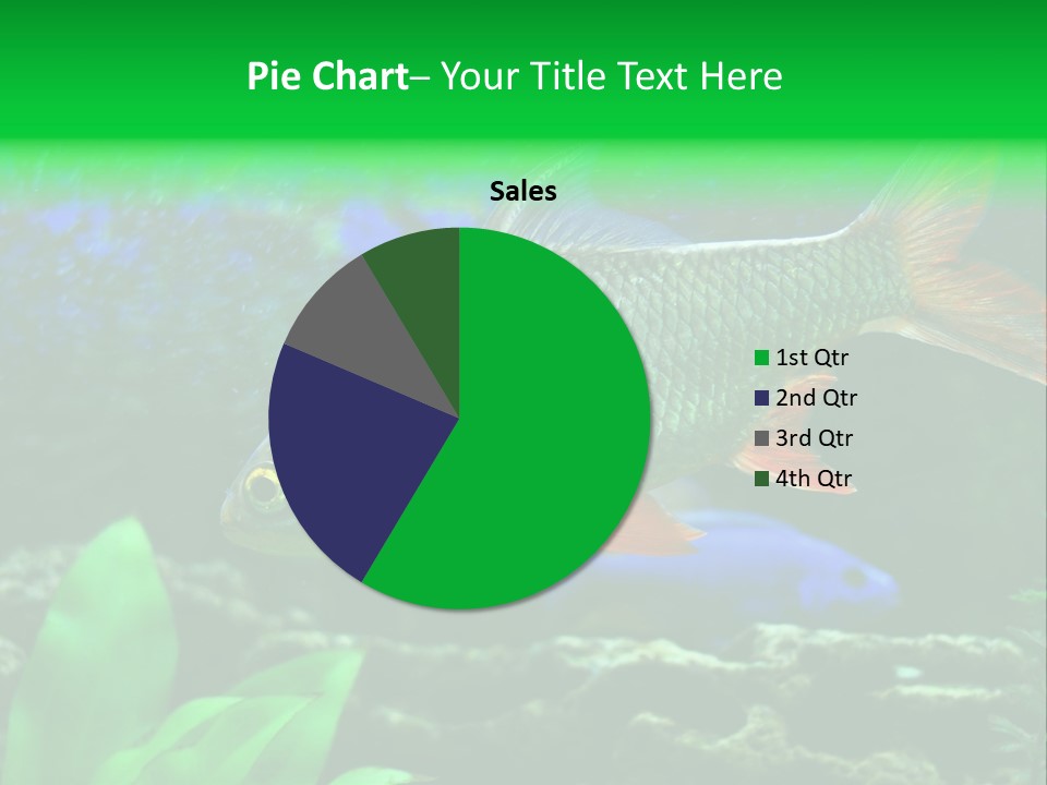 Underwater Stone Red PowerPoint Template