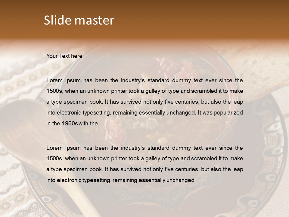 Legume Delicious Appetizing PowerPoint Template