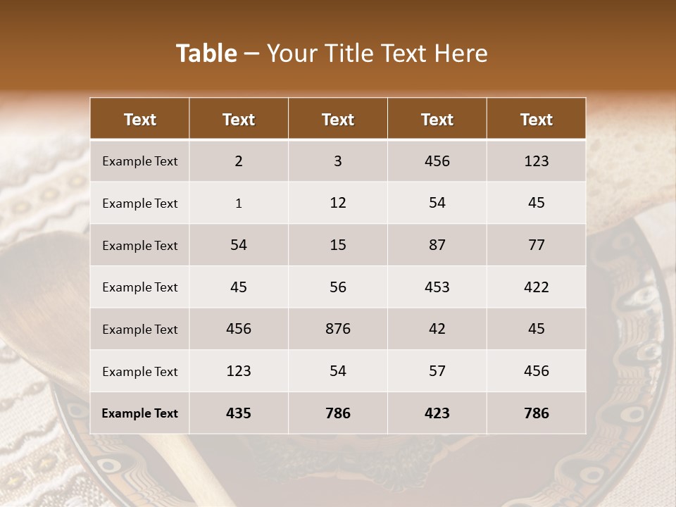 Legume Delicious Appetizing PowerPoint Template