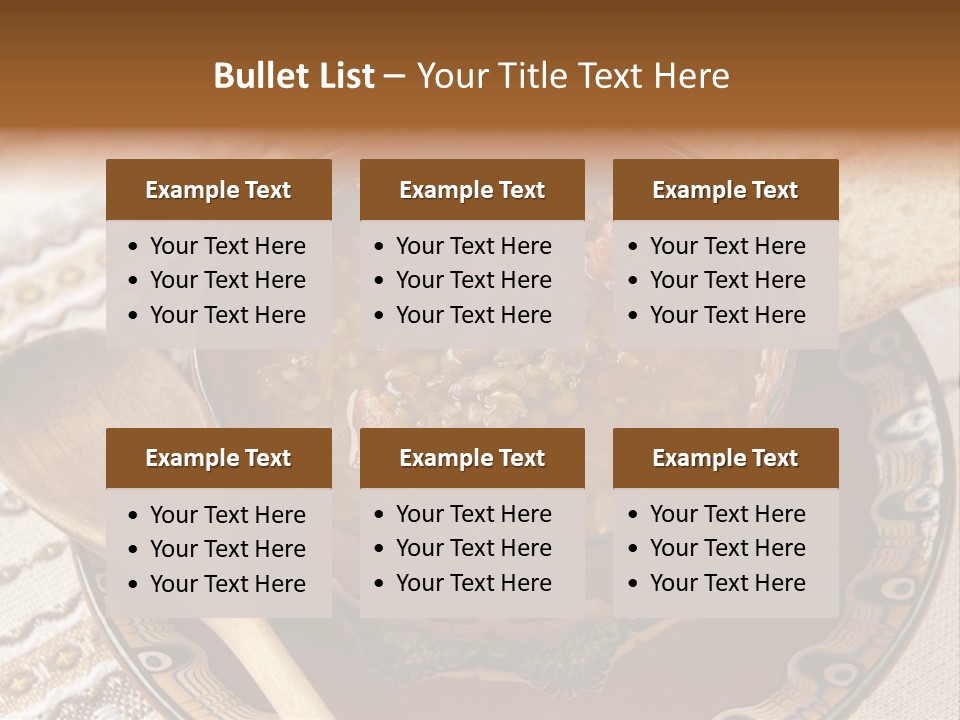 Legume Delicious Appetizing PowerPoint Template