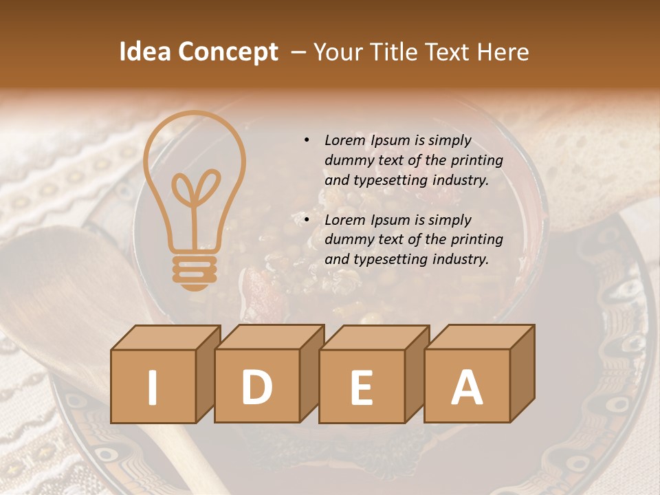 Legume Delicious Appetizing PowerPoint Template