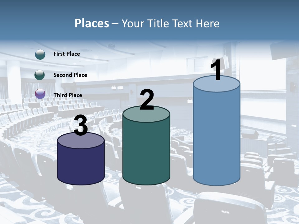 Room Convention Interior PowerPoint Template