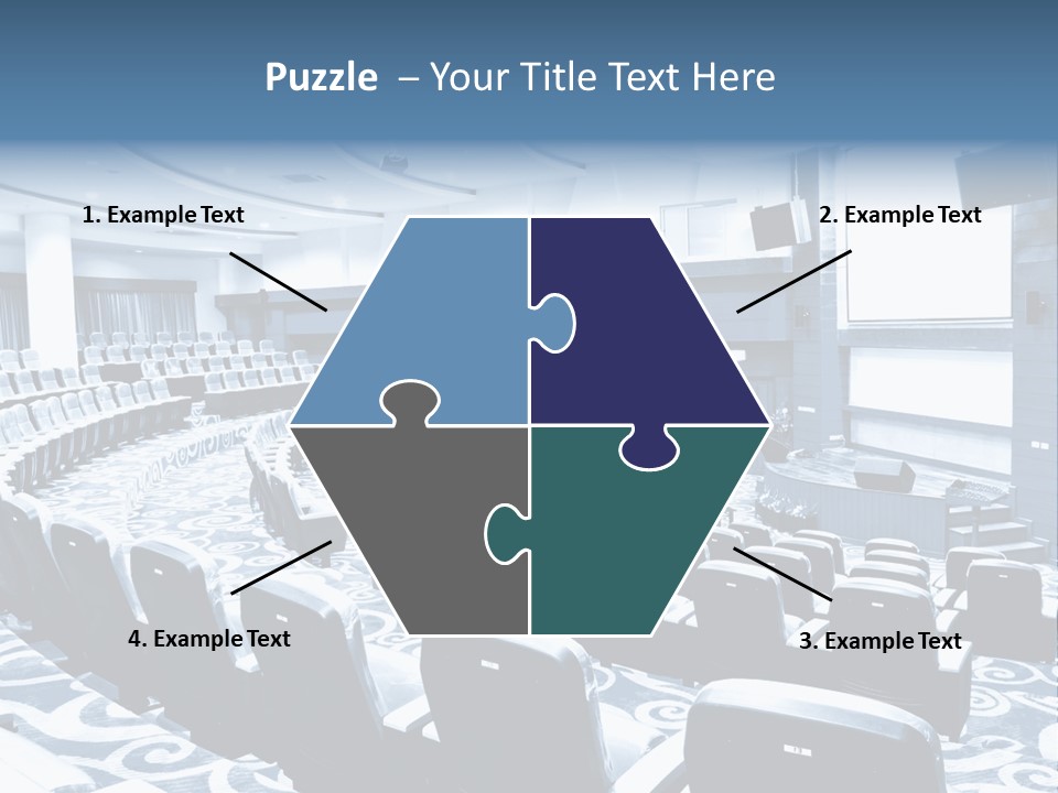 Room Convention Interior PowerPoint Template