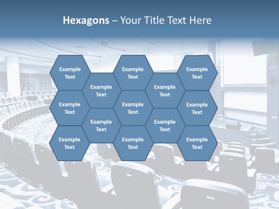 Room Convention Interior PowerPoint Template