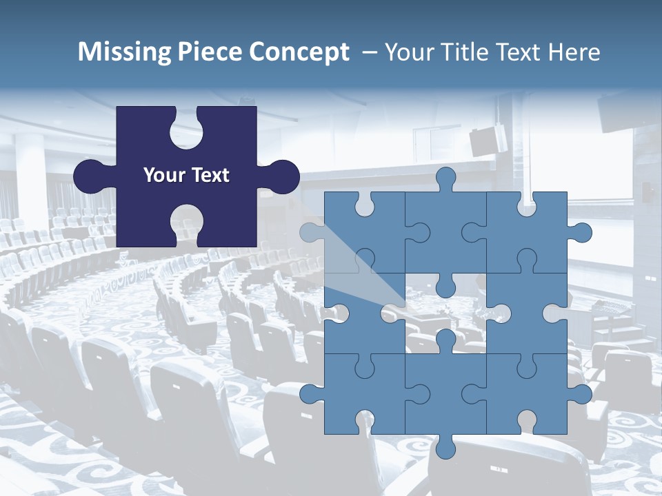 Room Convention Interior PowerPoint Template