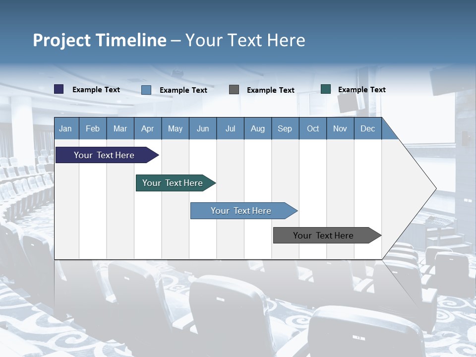 Room Convention Interior PowerPoint Template