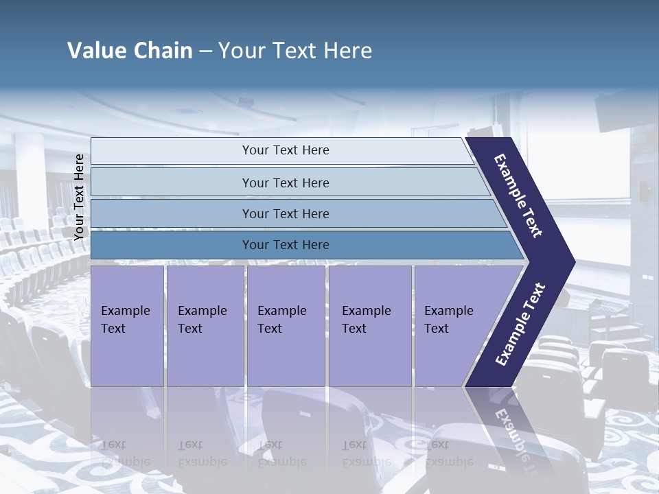 Room Convention Interior PowerPoint Template