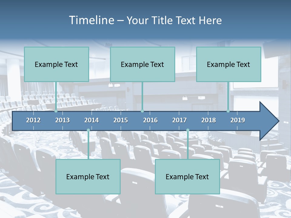 Room Convention Interior PowerPoint Template