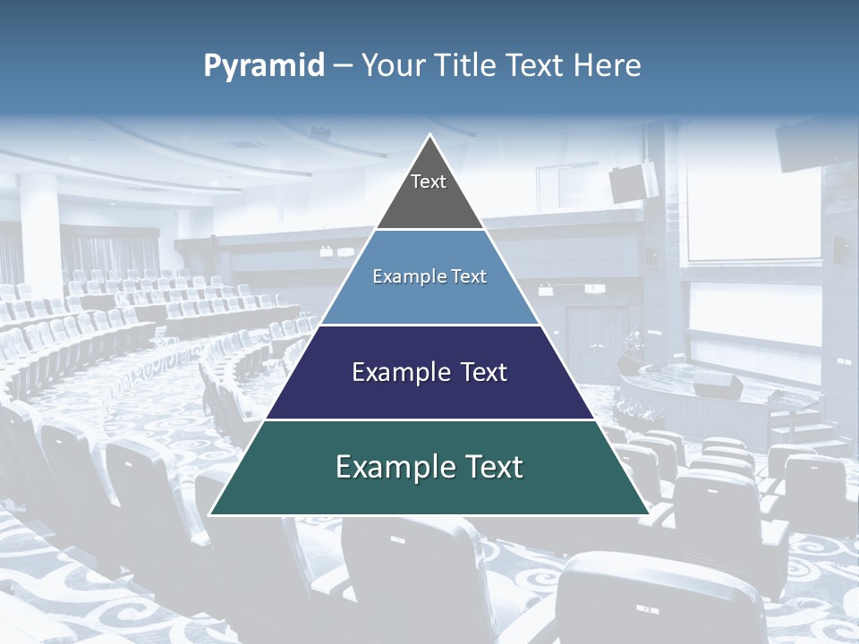 Room Convention Interior PowerPoint Template