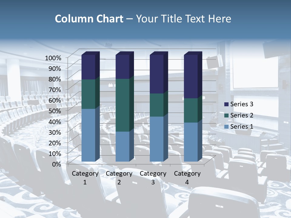 Room Convention Interior PowerPoint Template