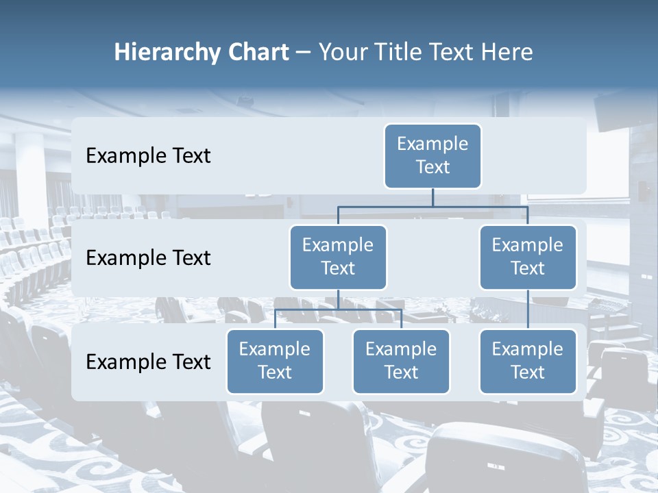 Room Convention Interior PowerPoint Template