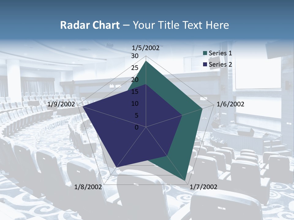 Room Convention Interior PowerPoint Template