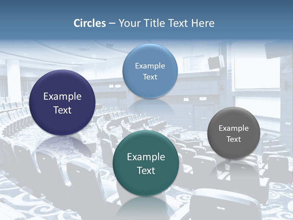 Room Convention Interior PowerPoint Template