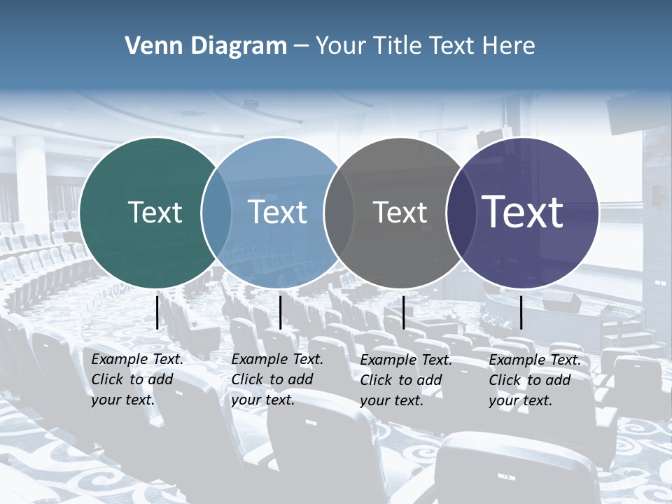 Room Convention Interior PowerPoint Template