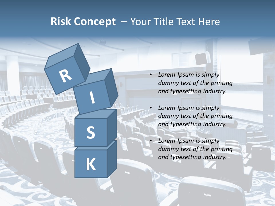 Room Convention Interior PowerPoint Template