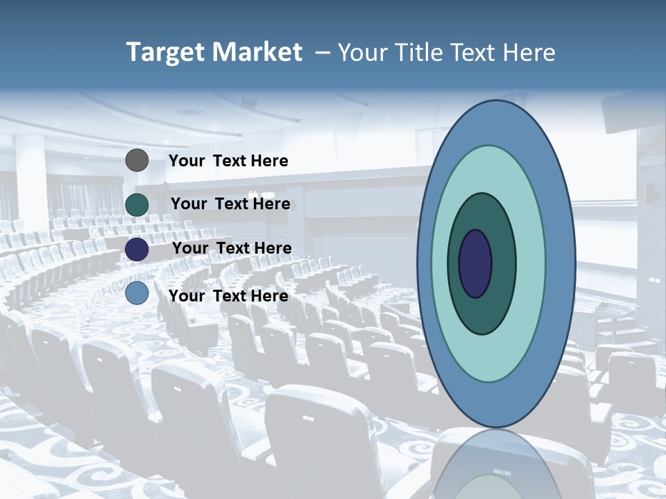 Room Convention Interior PowerPoint Template