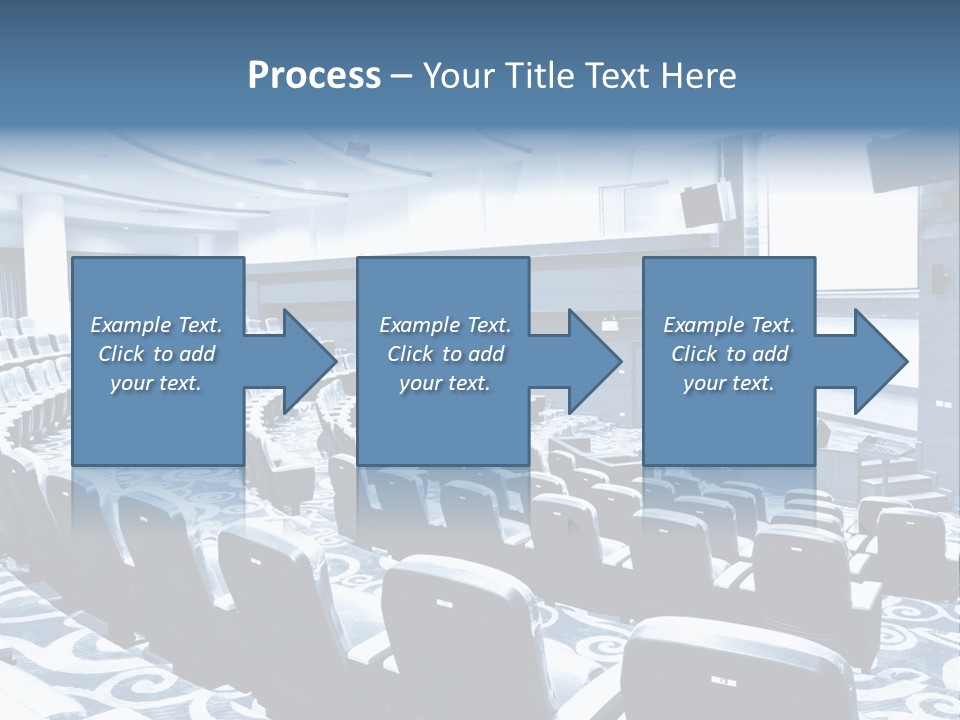Room Convention Interior PowerPoint Template