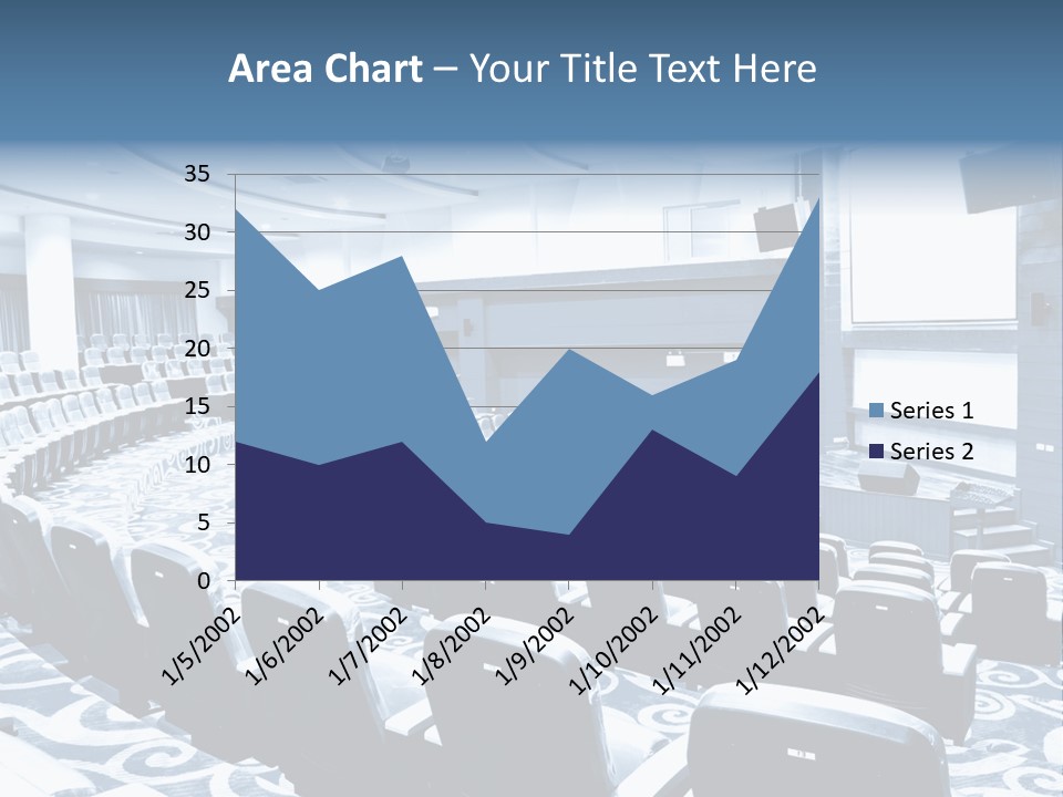 Room Convention Interior PowerPoint Template