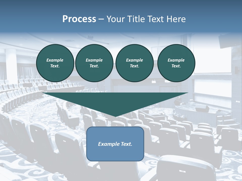 Room Convention Interior PowerPoint Template