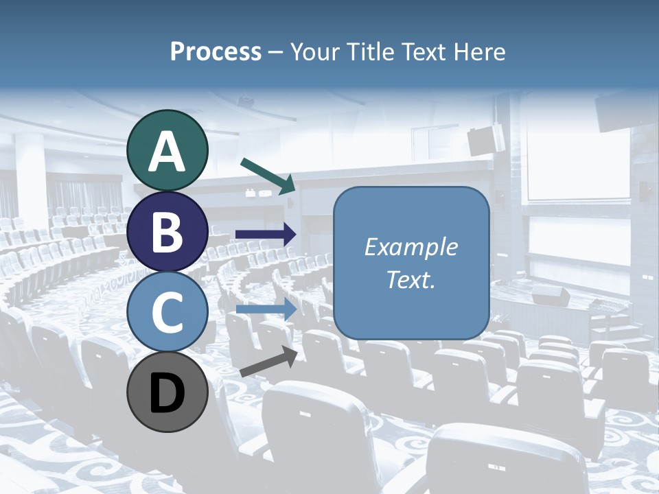 Room Convention Interior PowerPoint Template