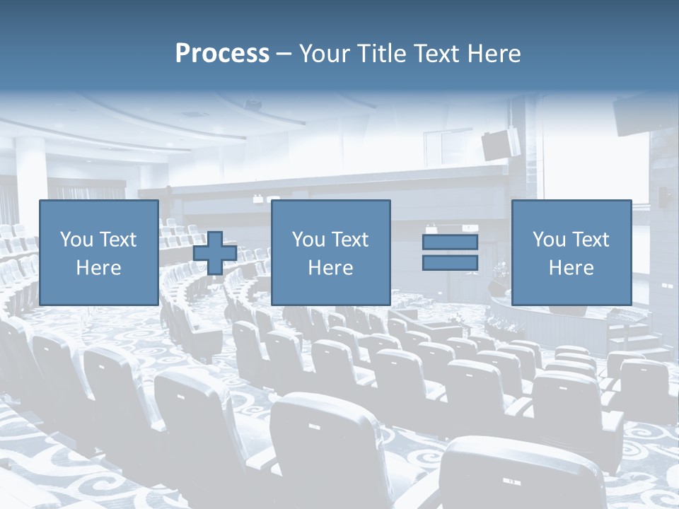 Room Convention Interior PowerPoint Template