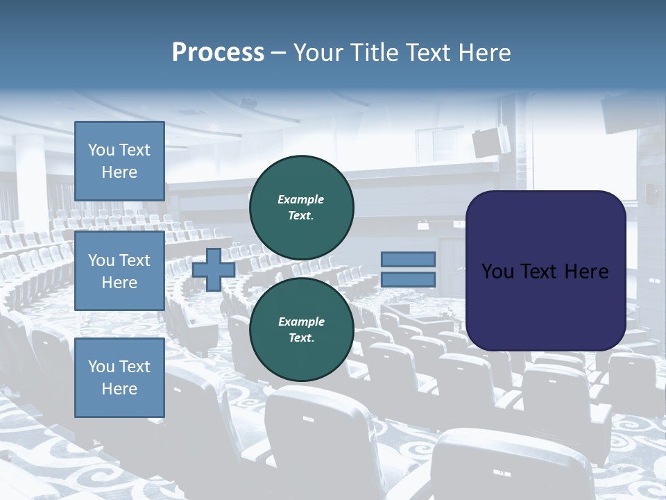 Room Convention Interior PowerPoint Template