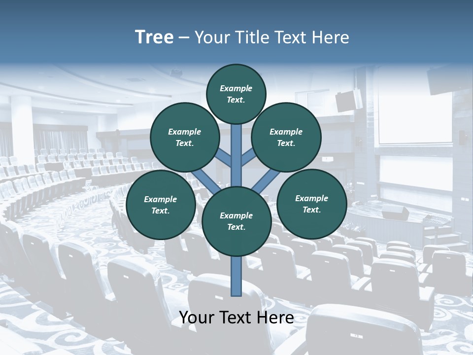 Room Convention Interior PowerPoint Template