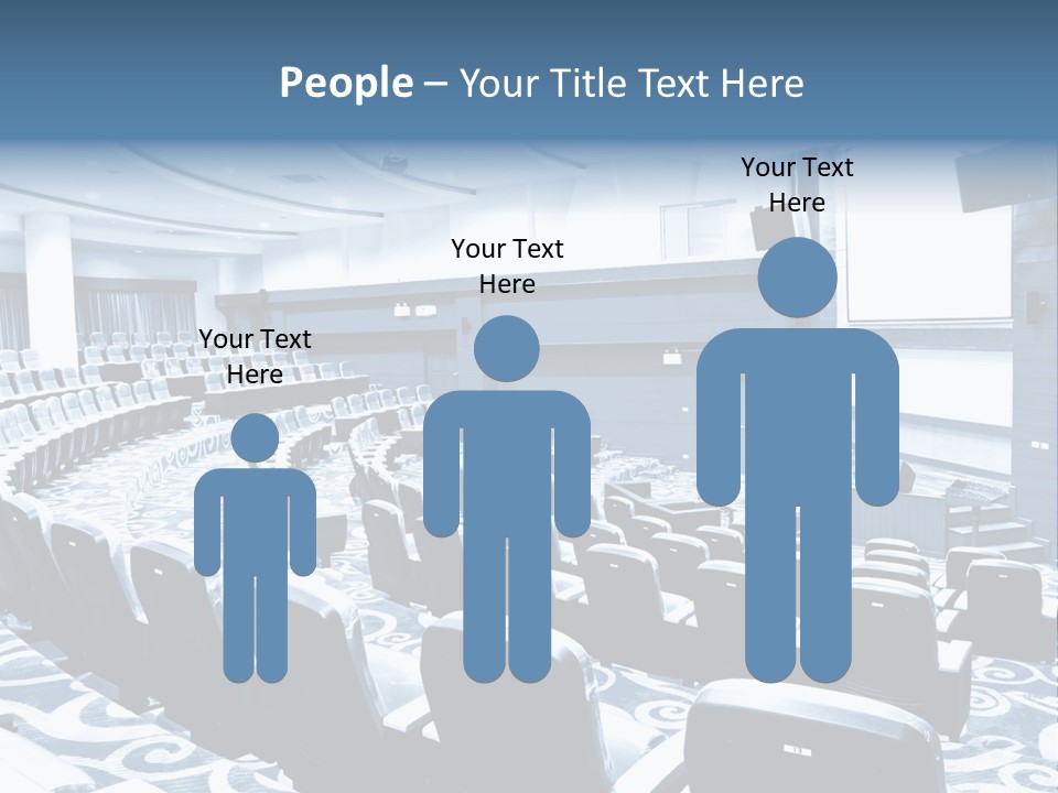 Room Convention Interior PowerPoint Template