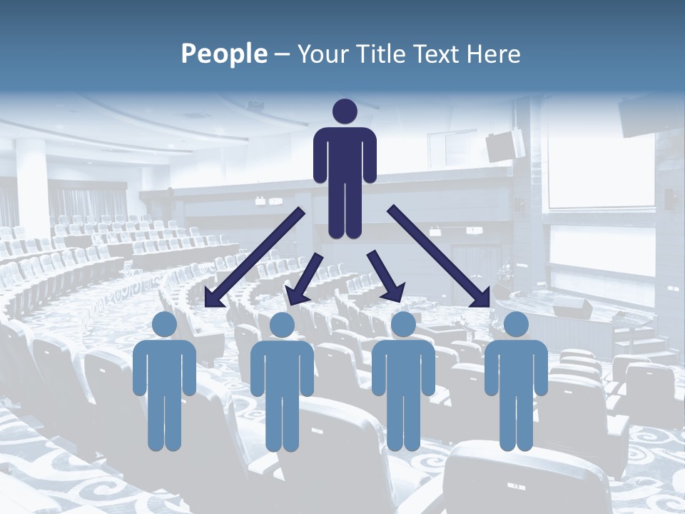 Room Convention Interior PowerPoint Template