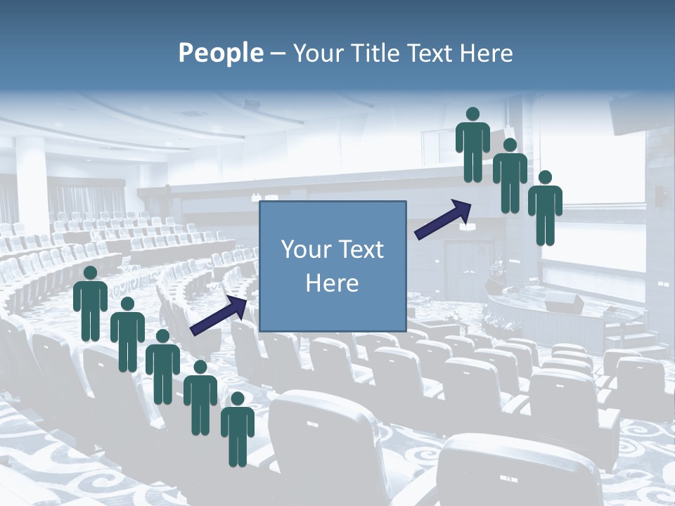 Room Convention Interior PowerPoint Template