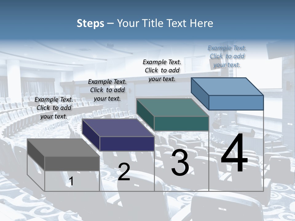 Room Convention Interior PowerPoint Template